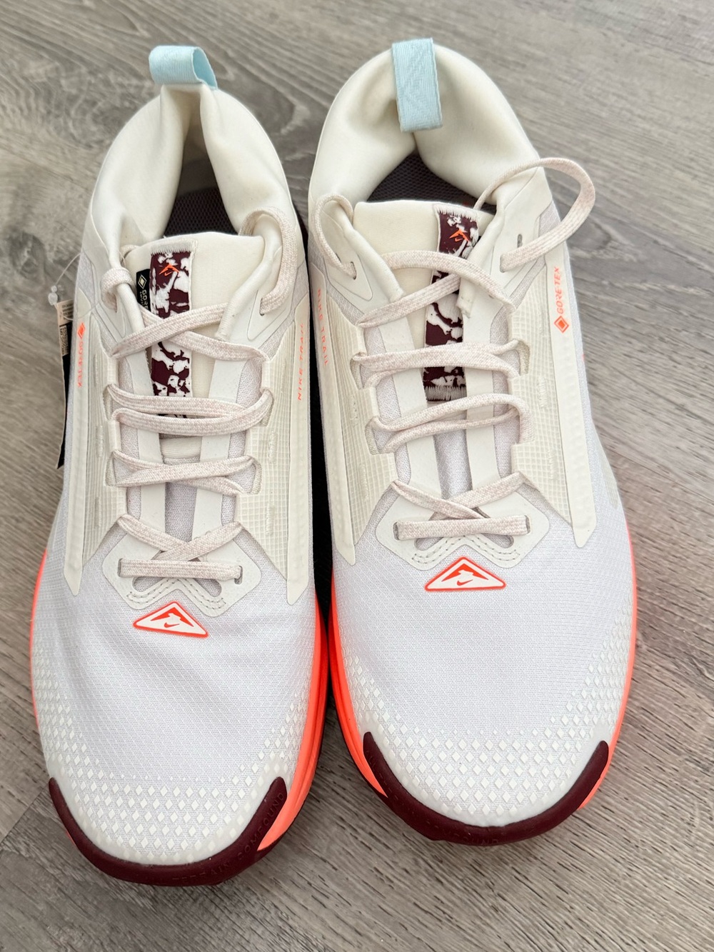 Nike Pegasus Trail 5 GORE-TEX 'Sail Hyper Crimson' Fq0912-104 Size 11.5
